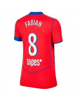 Paris Saint-Germain Fabian Ruiz #8 Replika Tredje Kläder Dam 2025-26 Kortärmad